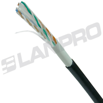 Telco WildCat Cat6 Outdoor UV F/UTP 40m Ethernet Cable - ESD Shielded RJ45